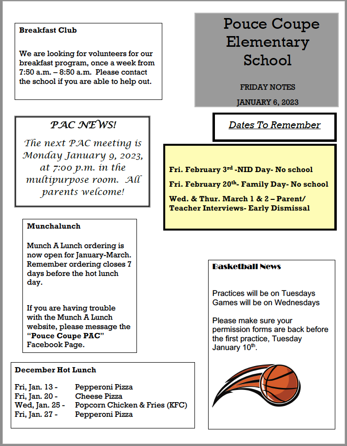 Pouce Coupe Elementary School District 59